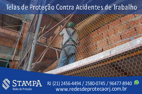 Telas de Proteção Contra Acidentes de Trabalho